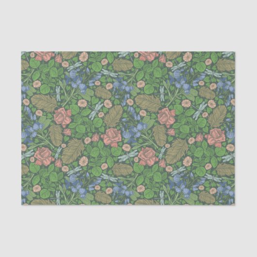 ヴィンテージ飛んでいる・トンボ 薄葉紙 (正面)