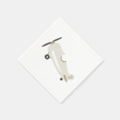 ヴィンテージ飛パーソナライズされた子供の誕生日 スタンダードカクテルナプキン (角)