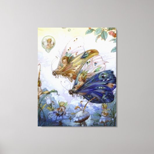 ヴィンテージ飛行士 キャンバスプリント (正面)