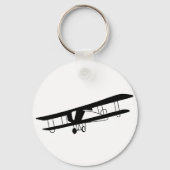 ヴィンテージ飛行機キーチェーン キーホルダー (正面)