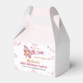 ヴィンテージ飛行機ピンクガール誕生日特典ボックス フェイバーボックス (裏面サイド)