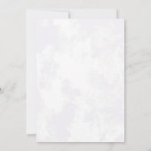 ヴィンテージ飛行機ベイビーシャワーパーティー 招待状 (裏面)