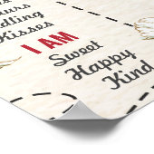 ヴィンテージ飛行機初誕生日マイルストーン記号 ポスター (角)