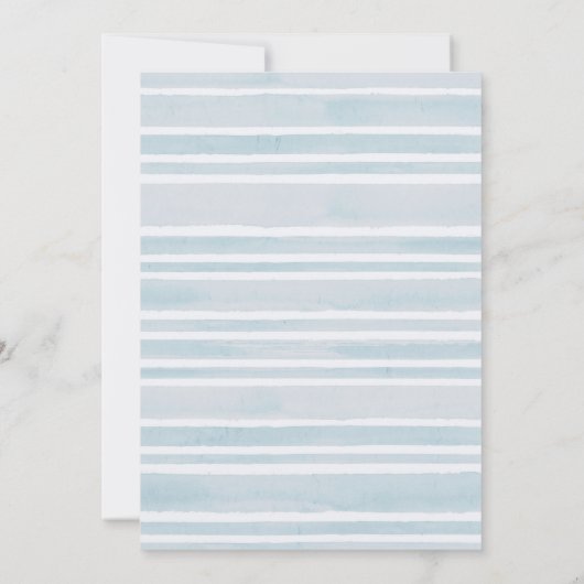 ヴィンテージ飛行機旅行アドベンチャーベビーシャワー 招待状 (裏面)