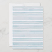 ヴィンテージ飛行機旅行アドベンチャー ベビーシャワー 招待状 (裏面)