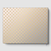 ヴィンテージ飛行機旅行退職 ゲストブック (裏面)