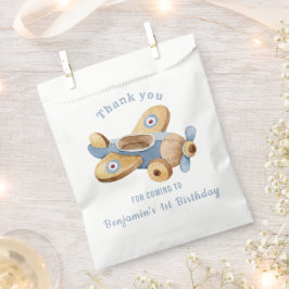 ヴィンテージ飛行機玩具誕生日好意バッグ フェイバーバッグ