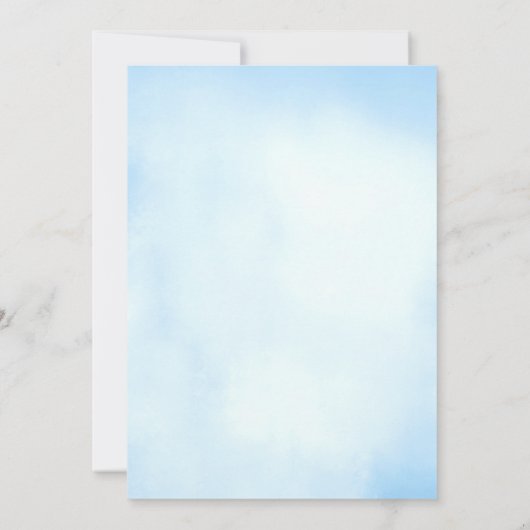 ヴィンテージ飛行機男の赤ちゃんベビーシャワー招待状 招待状 (裏面)