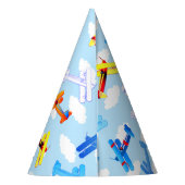 ヴィンテージ飛行機空力パイロット展示会 パーティーハット (裏面)