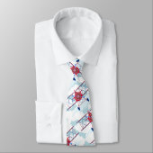 ヴィンテージ飛行機空力飛行士 ネクタイ (タイ)