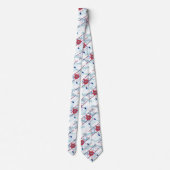 ヴィンテージ飛行機空力飛行士 ネクタイ (裏面)