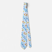 ヴィンテージ飛行機空力飛行士 ネクタイ (正面)