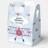 ヴィンテージ飛行機空力飛行機飛行士パーティー フェイバーボックス (オープン)