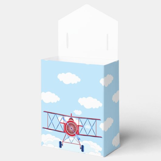 ヴィンテージ飛行機空軍エアショー誕生日パーティー フェイバーボックス (オープン)