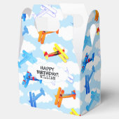 ヴィンテージ飛行機空軍エアショー誕生日パーティー フェイバーボックス (オープン)