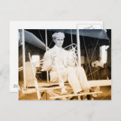 ヴィンテージ飛行機試験 ポストカード (正面/裏面)