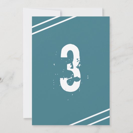 ヴィンテージ飛行機誕生日招待状タイムフライ 招待状 (裏面)