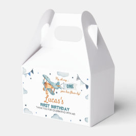 ヴィンテージ飛行機誕生日貸与箱 フェイバーボックス