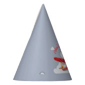 ヴィンテージ飛行機誕生日 パーティーハット (左)