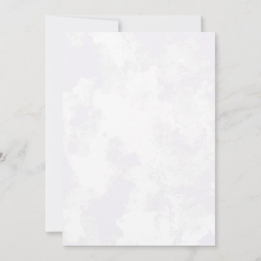 ヴィンテージ飛行機2回目の誕生日パーティー 招待状 (裏面)