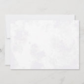 ヴィンテージ飛行機3歳の誕生日パーティー写真 招待状 (裏面)