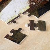 ヴィンテージ飛行機:シャーリー・テイラー ジグソーパズル (側面)