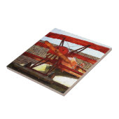 ヴィンテージ飛行機:シャーリー・テイラー タイル (側面)