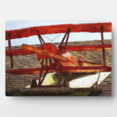 ヴィンテージ飛行機：シャーリー・テイラー フォトプラーク (正面)