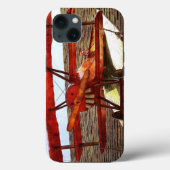 ヴィンテージ飛行機:シャーリー・テイラー Case-Mate iPhoneケース (裏面)