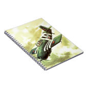 ヴィンテージ飛行機 ノートブック (右側)