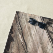 ヴィンテージ飛行機 ビーチタオル (インサイチュ)