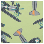 ヴィンテージ飛行機 ファブリック (見本)