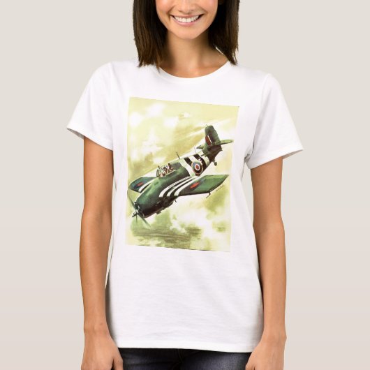 ヴィンテージ飛行機 Tシャツ (正面)