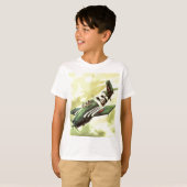 ヴィンテージ飛行機 Tシャツ (正面フル)