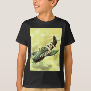 ヴィンテージ飛行機 Tシャツ