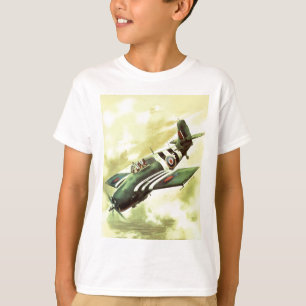 ヴィンテージ飛行機 Tシャツ