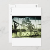 ヴィンテージ飛行試験 ポストカード (正面/裏面)