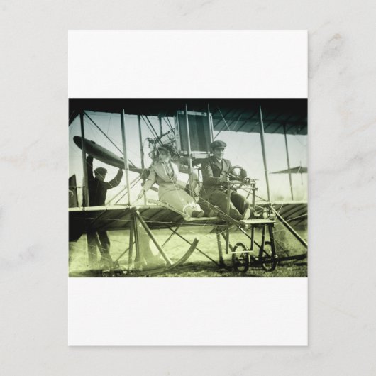 ヴィンテージ飛行試験 ポストカード (正面)