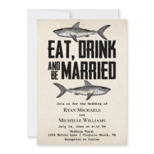 ヴィンテージ食べシャーク・ドリンク結婚したとビー結婚ズ