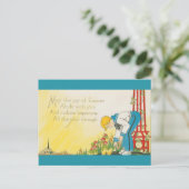 ヴィンテージ食べ物を与えのヒックス・イースター ポストカード (スタンド正面)