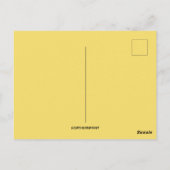 ヴィンテージ食べ物を与えのヒックス・イースター ポストカード (裏面)