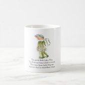 ヴィンテージ食べ物詩ライス韻かわいいキッズマグ コーヒーマグカップ (中央)