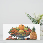 ヴィンテージ食べ物,ボウルに盛り合わせた果物 (スタンド正面)