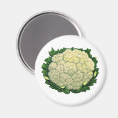 ヴィンテージ食品野菜野菜野菜野菜野菜野菜カリフラワー マグネット (正面/裏面)