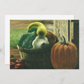 ヴィンテージ食品、ウインタースカッシュ、かぼちゃとリンゴ (正面/裏面)