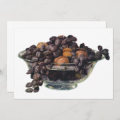 ヴィンテージ食品、クルミとアーモンド、フルーツとナッツ (正面/裏面)