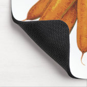 ヴィンテージ食品、ニンジンオーガニック野菜束 マウスパッド (コーナー)