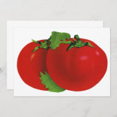 ヴィンテージ食品、赤オーガニック熟した家宝トマト (正面/裏面)