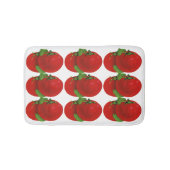 ヴィンテージ食品、赤オーガニック熟した家宝トマト バスマット (正面)