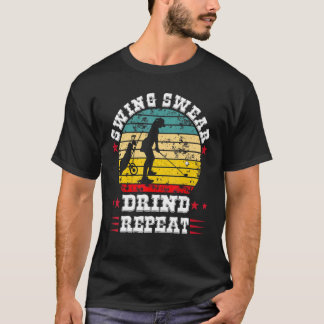 ヴィンテージ飲みスイングドリンクリピーター Tシャツ